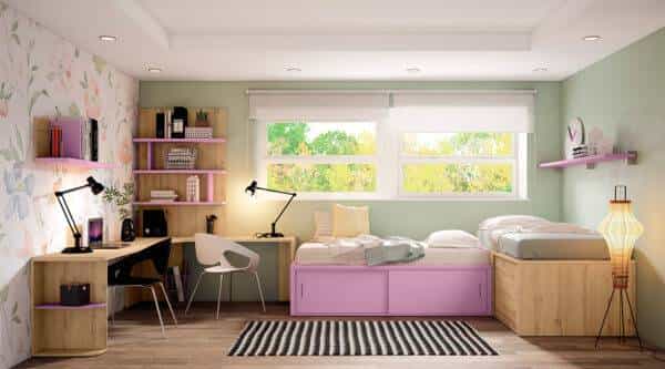 Quarto de Juvenil Compacto LB 56 precos de Quartos Juvenis Moveistore