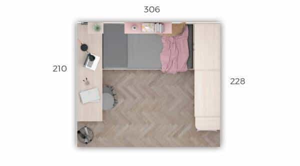 Quarto Juvenil Lb 24 | Moveistore - Loja Online de Mobiliário moveis