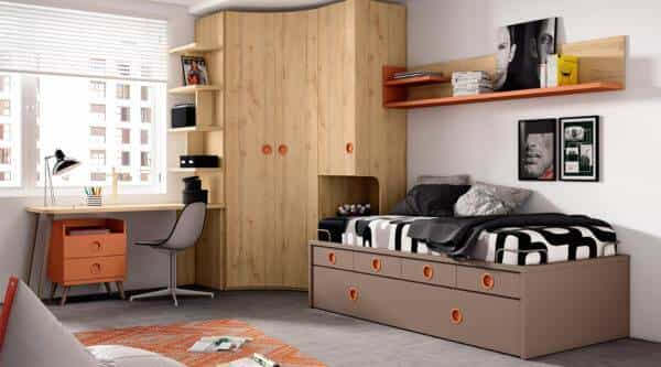 Quarto de Criança Compacto LB 32 | Moveistore - Loja Online de Mobiliário