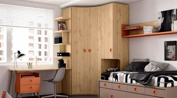 Quarto de Criança Compacto LB 32 | Moveistore - Loja Online de Mobiliário