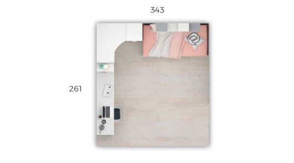 Quarto de Criança LB 13 | Moveistore - Loja Online de Mobiliário