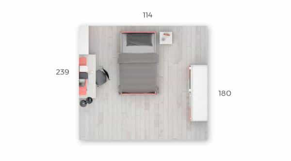 Quarto de Criança LB 74 precos de Quartos Juvenis Moveistore Loja Online