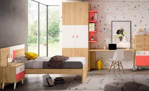 Quarto de Criança com Roupeiro LB 77 precos de Quartos Juvenis Moveistore