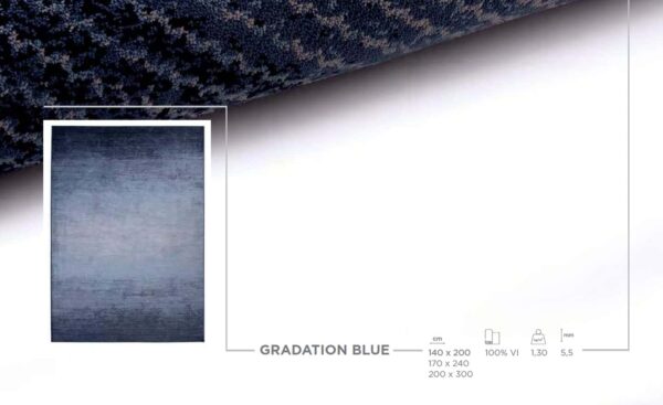 Tapete Gradation Blue CUTCUT Papel de Parede | Moveistore - Loja Online de Mobiliário e Decoração de Interiores