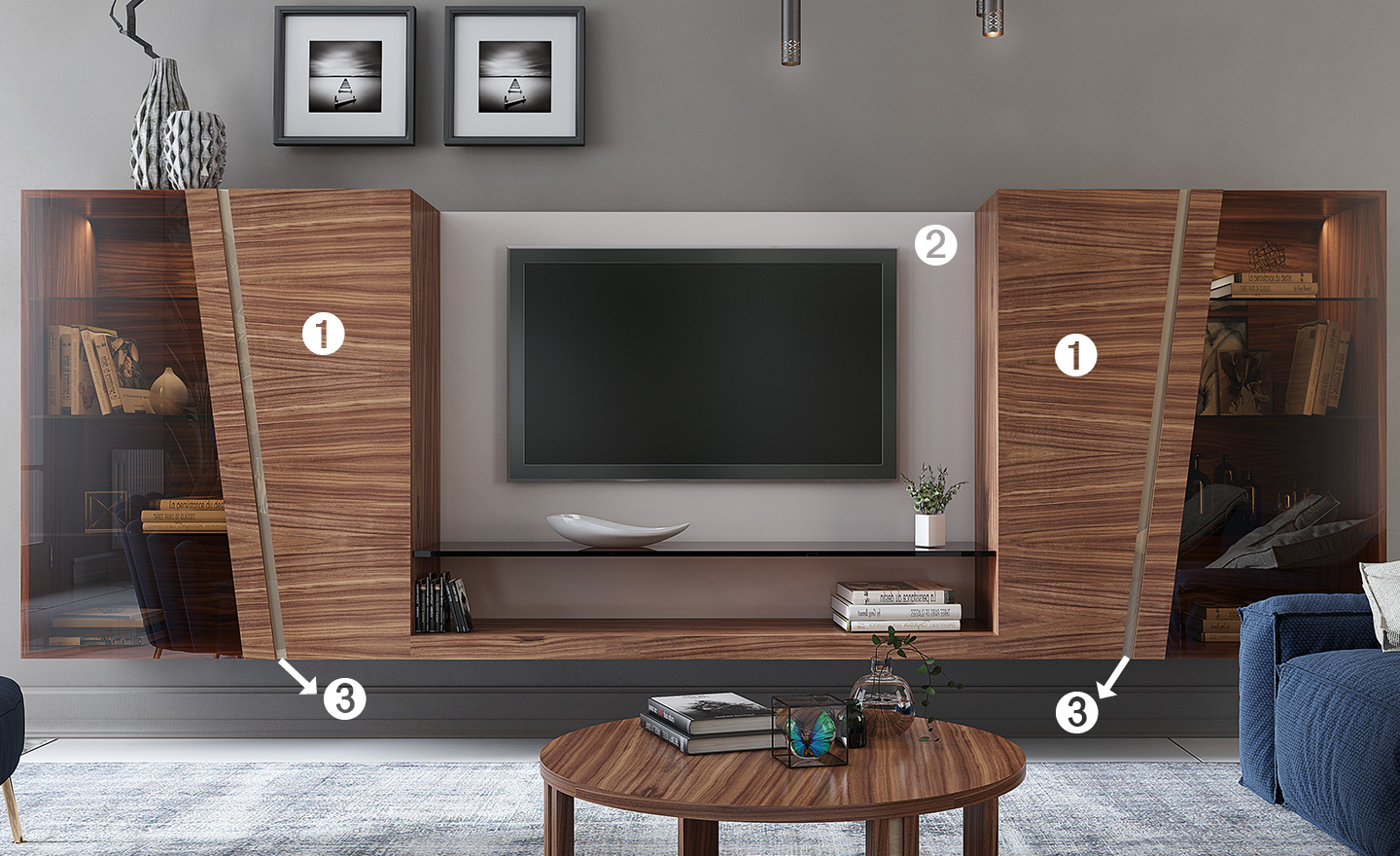 Estante TV Antonella – Moveistore