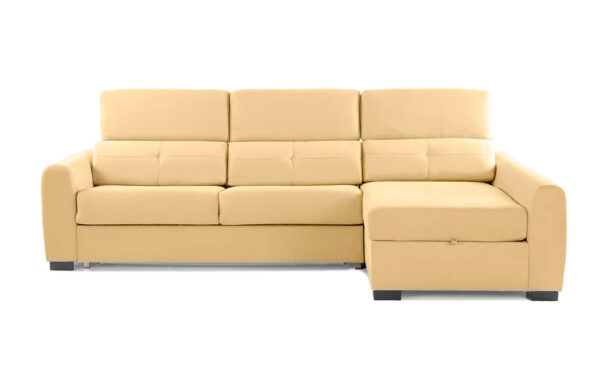 Sofá Chaise Com Cama Volda Moderno e Elegante com Baú de 80cm | Moveistore