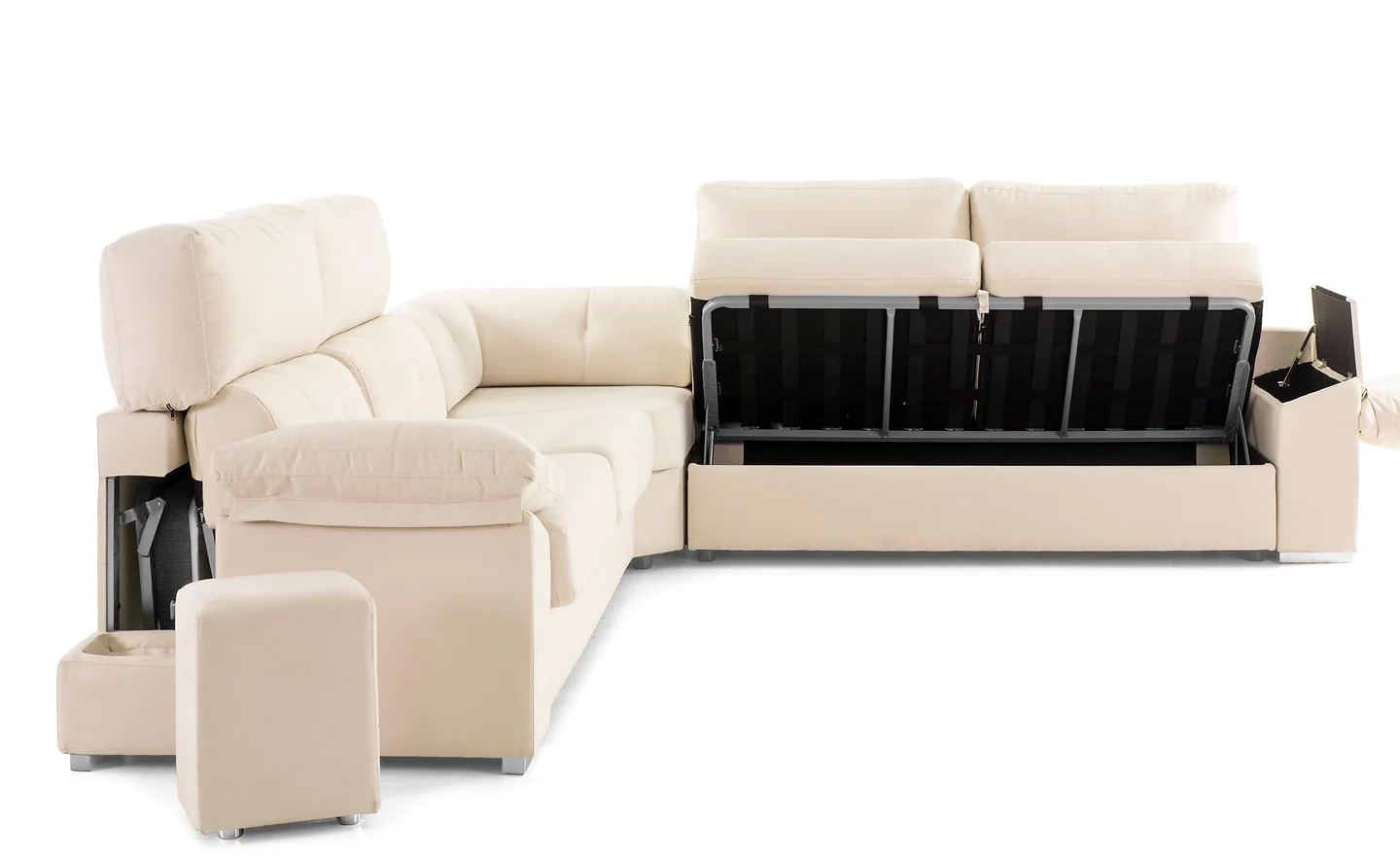 Sofá de Canto com Cama Venus – Moveistore