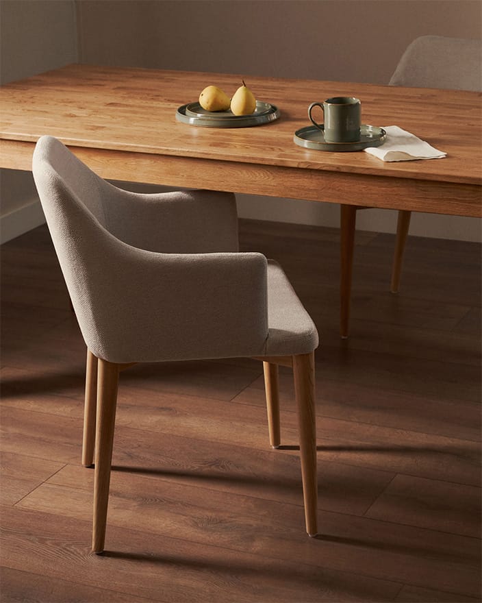 Cadeira Croft Chenille Castanho – CC0077KY10