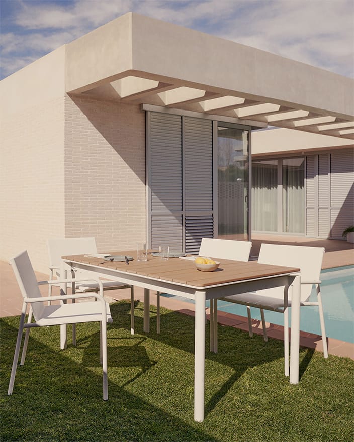 Mesa Extensível de Exterior Canyelles 140-200 – J0200002MM46