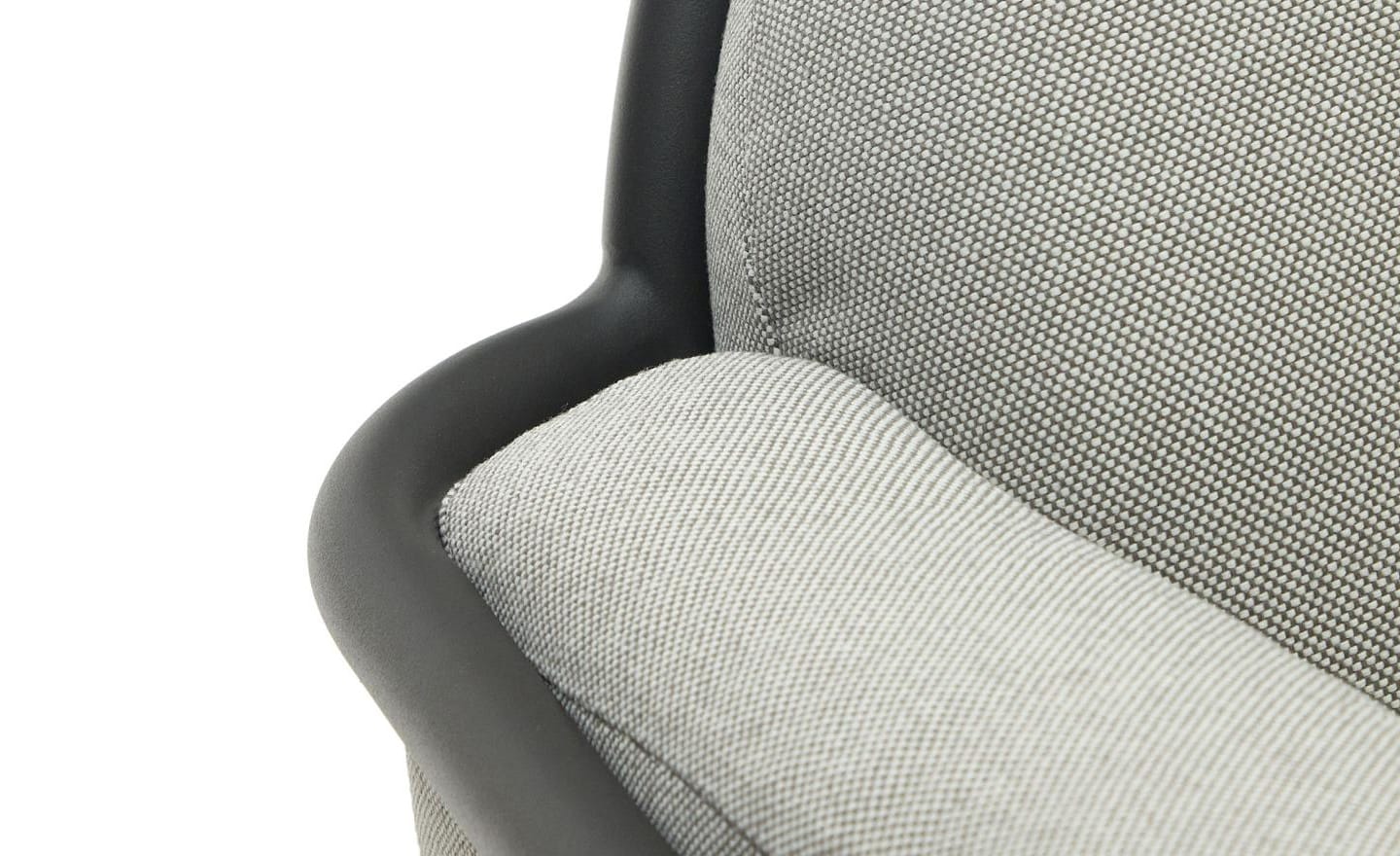Sofá de Exterior de 2 Lugares Joncols Cinza – O1030020GP03