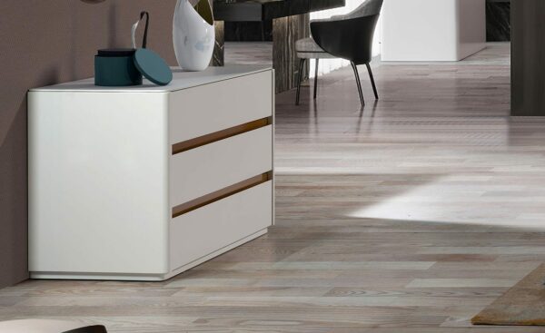 Cómoda Avanti - Design Moderno em MDF com Detalhes Lacados