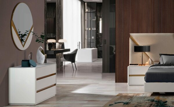Cómoda Avanti - Design Moderno em MDF com Detalhes Lacados