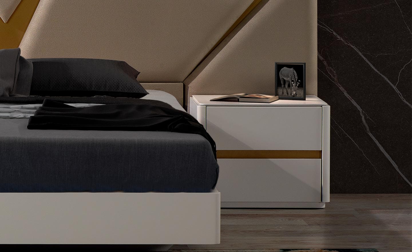 Mesa de Cabeceira Avanti – Design Moderno