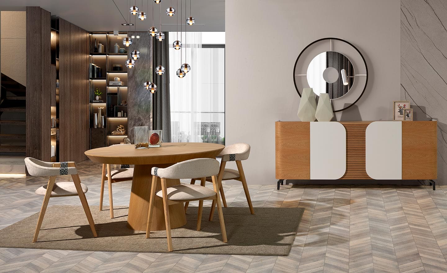 Mesa de Jantar Angel – Mesa Redonda de Design Moderno