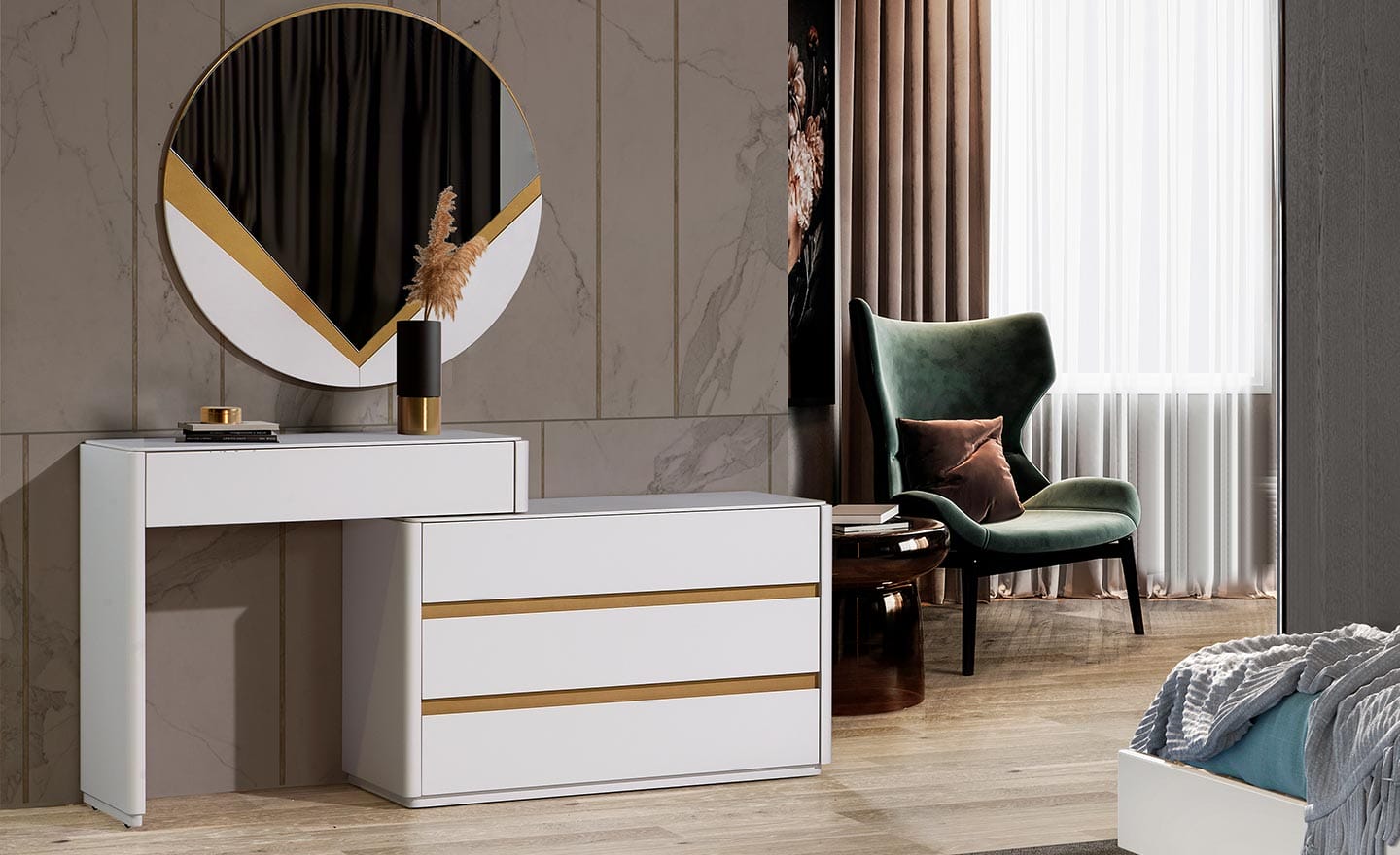 Quarto de Casal Avanti – Design Modernista