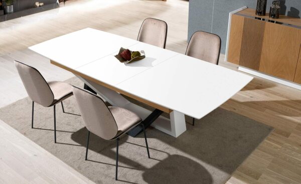 Sala de Jantar Sunset - Mobiliário de Sala Moderno e Elegante com Mesa de Jantar e Aparador