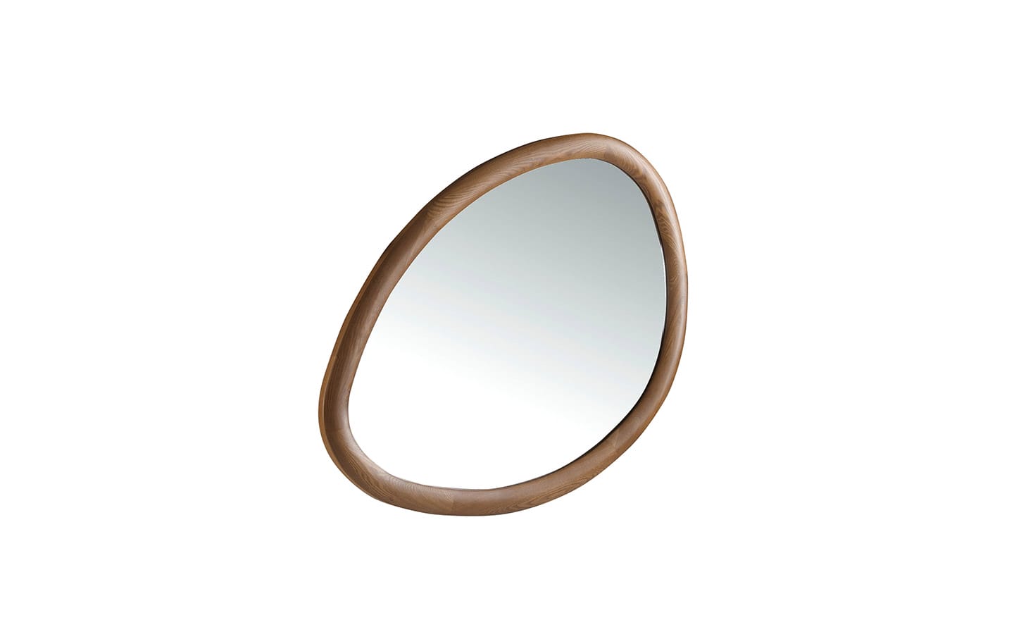 Espelho de Parede Orgânico Nogueira - Design Moderno para Elegância e Luminosidade | Moveistore