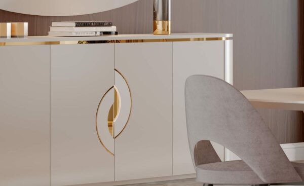 Aparador Alma Round - Design Moderno e Elegante | Moveistore