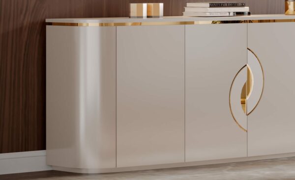 Aparador Alma Round - Design Moderno e Elegante | Moveistore