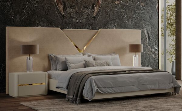 Cama de Casal Alma 04 - Estilo e Conforto para seu Quarto | Moveistore