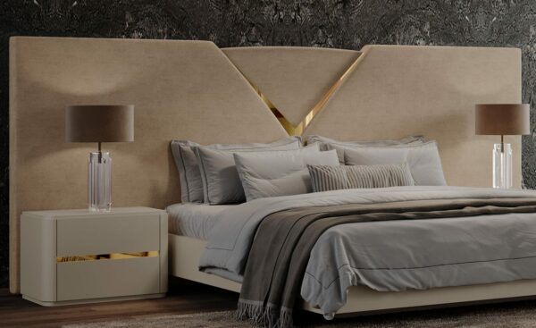Cama de Casal Alma 04 - Estilo e Conforto para seu Quarto | Moveistore