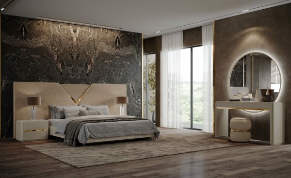 Cama de Casal Alma 04 - Estilo e Conforto para seu Quarto | Moveistore