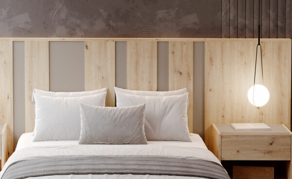 Cama de Casal Aqua 03 Cabeceira Longa - Design Moderno e Confortável | Moveistore