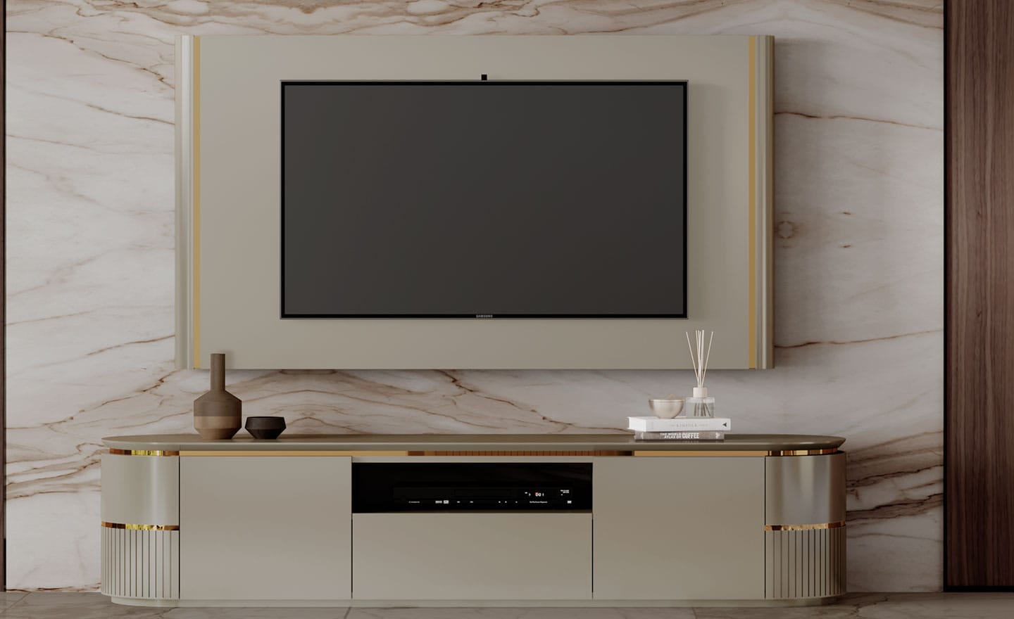 Estante TV Alma - Design Moderno e Elegante | Moveistore