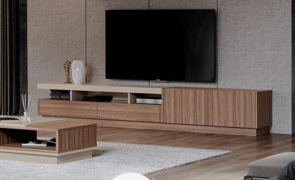 Estante Sala Estar Aqua 02 - Design Moderno e Funcional | Moveistore