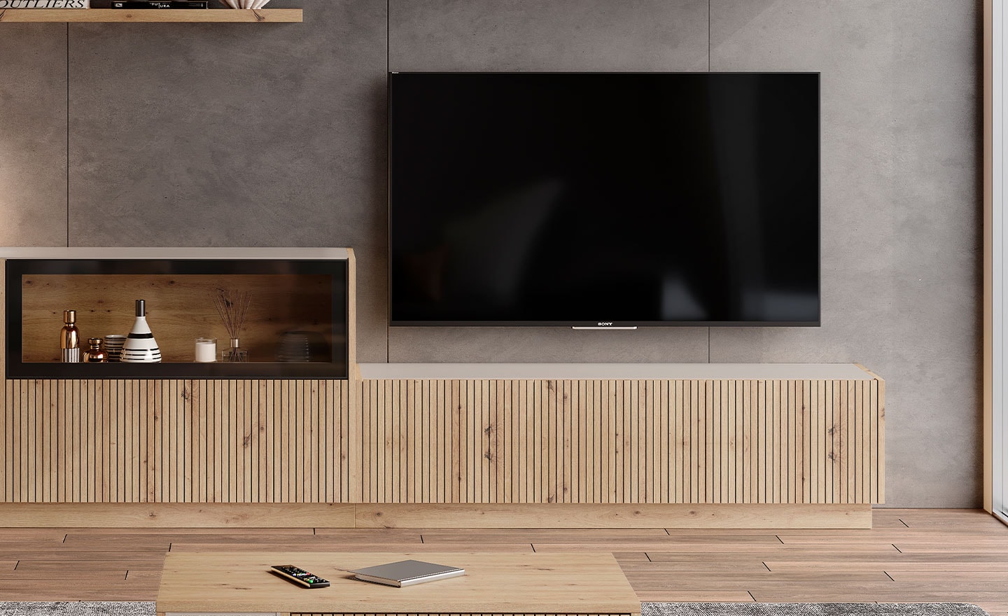 Móvel de TV Aqua 03 – Design Moderno e Funcional | Moveistore