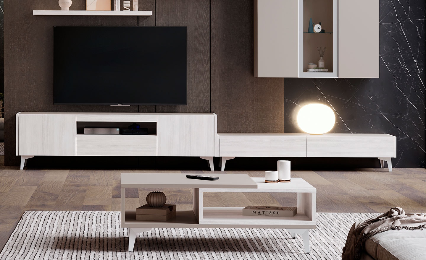 Móvel de TV Aqua 04 - Design Moderno e Funcional | Moveistore
