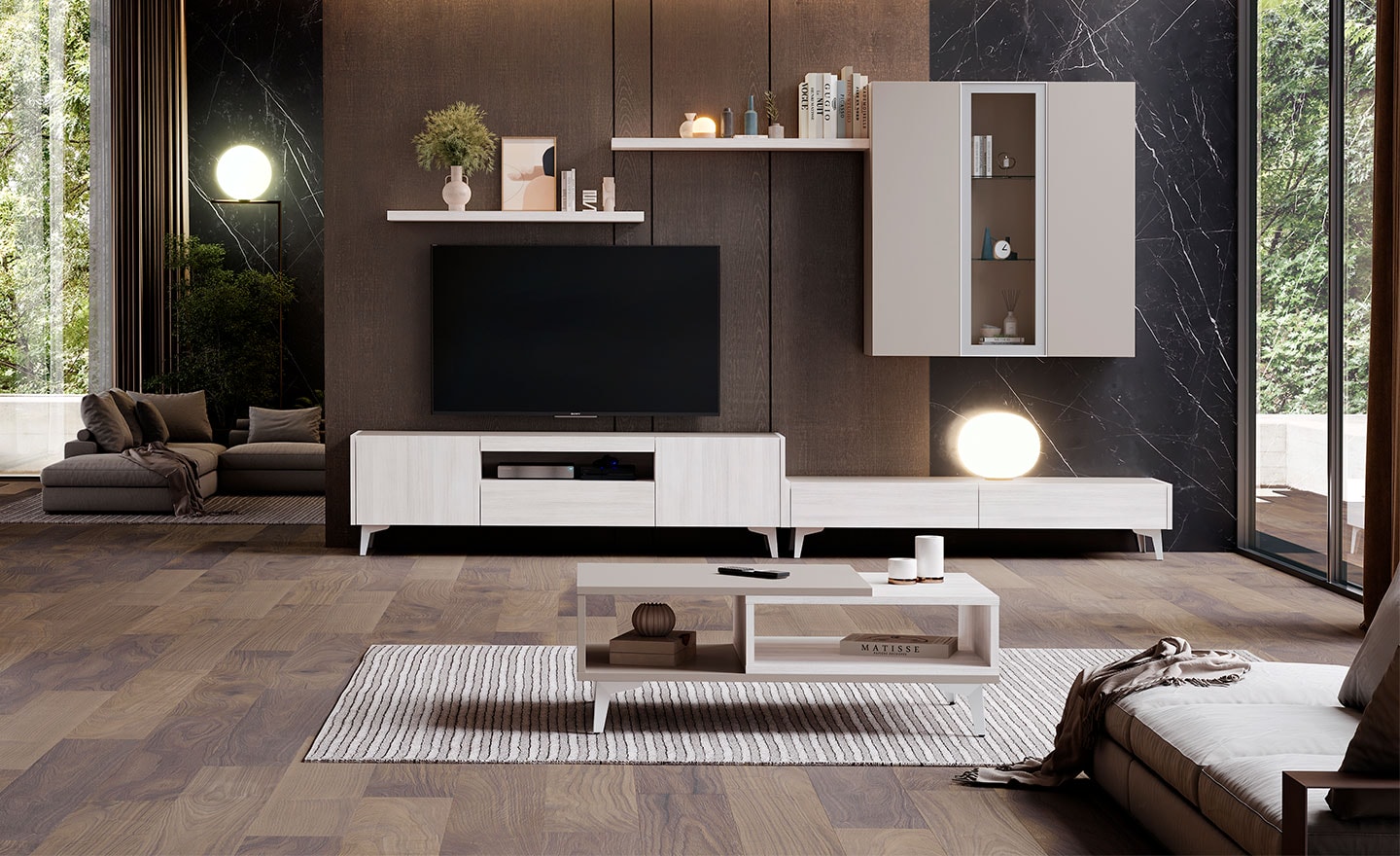 Móvel de TV Aqua 04 – Design Moderno e Funcional | Moveistore