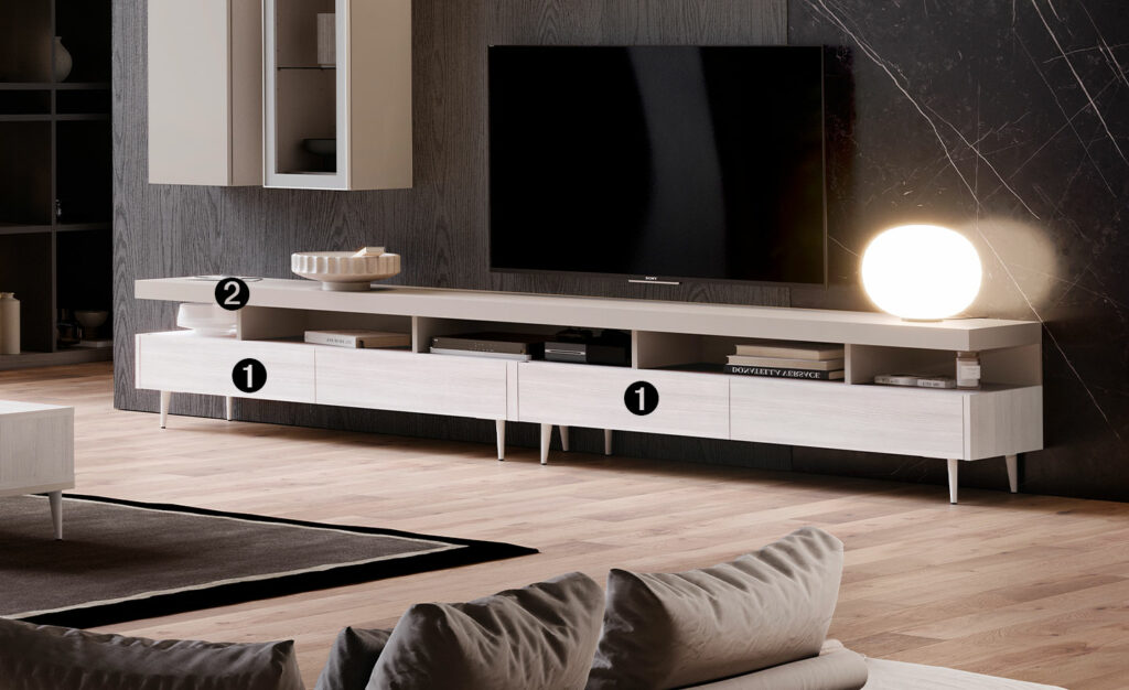 Móvel de TV Aqua 05 - Design Moderno e Funcional | Moveistore