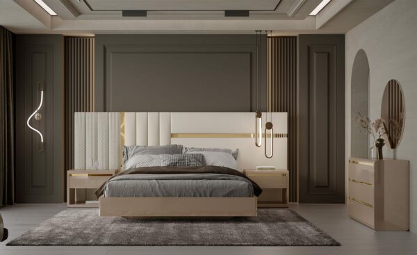 Quarto de Casal Alma 05 - Design Moderno e Elegante | Moveistore