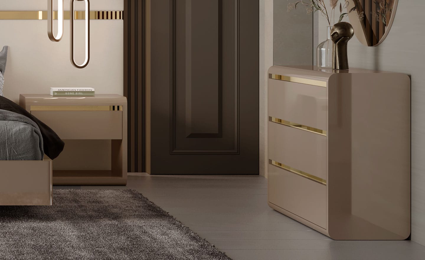 Quarto de Casal Alma 05 – Design Moderno e Elegante | Moveistore