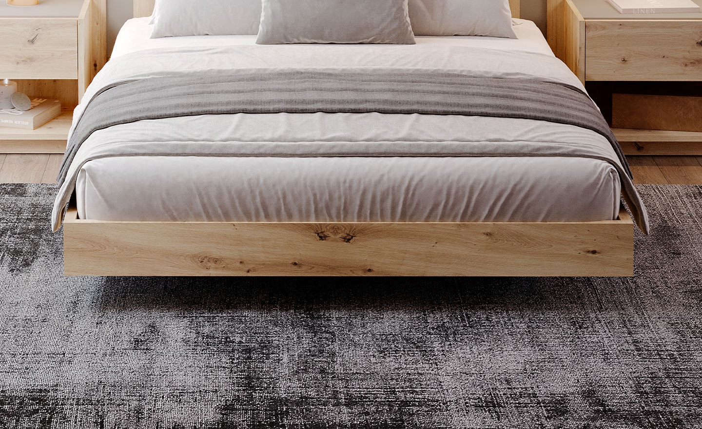 Quarto de Casal Aqua 03 Cabeceira Longa – Design Moderno e Elegante | Moveistore