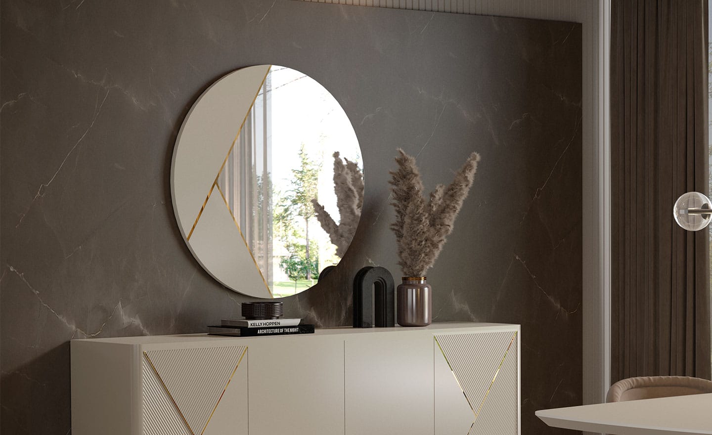 Sala de Jantar Lacado Alma – Design Moderno em Madeira Lacada | Moveistore