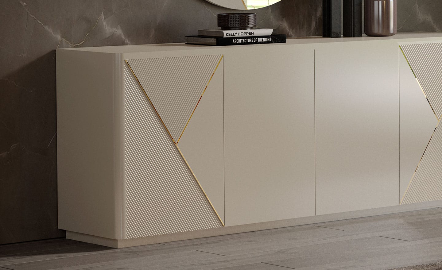 Sala de Jantar Lacado Alma – Design Moderno em Madeira Lacada | Moveistore