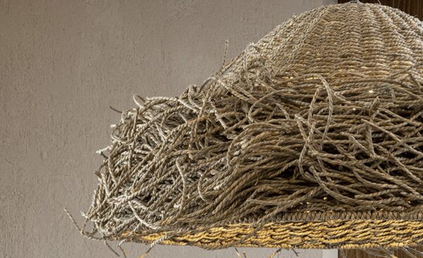 Candeeiro Seagrass Maui D80 196855 - Toque natural e acolhedor para ambientes amplos | Moveistore