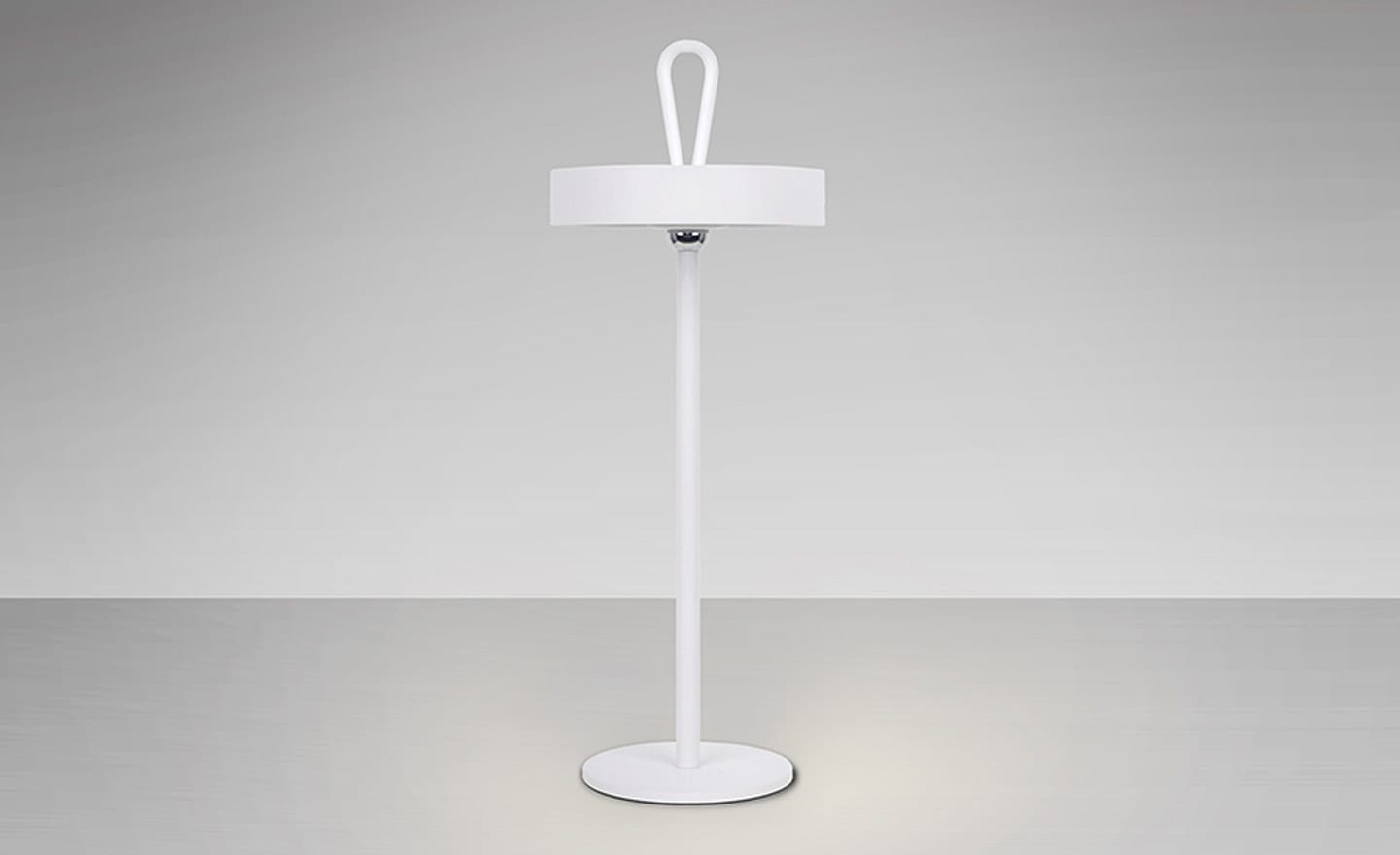 Candeeiro de Mesa Gong Branco 551869