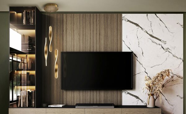 Candeeiro de Teto Twist 3L Dourado 219381 - Elegância e funcionalidade em um só produto | Moveistore
