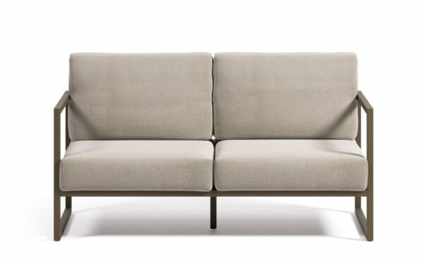Sofá de Exterior de 2 Lugares Comova Cinza O100_20_ST79 - Sofás de Exterior | Moveistore