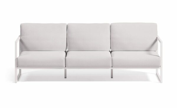 Sofá de Exterior de 3 Lugares Comova Branco O100_30_ST14 - Sofás de Exterior | Moveistore