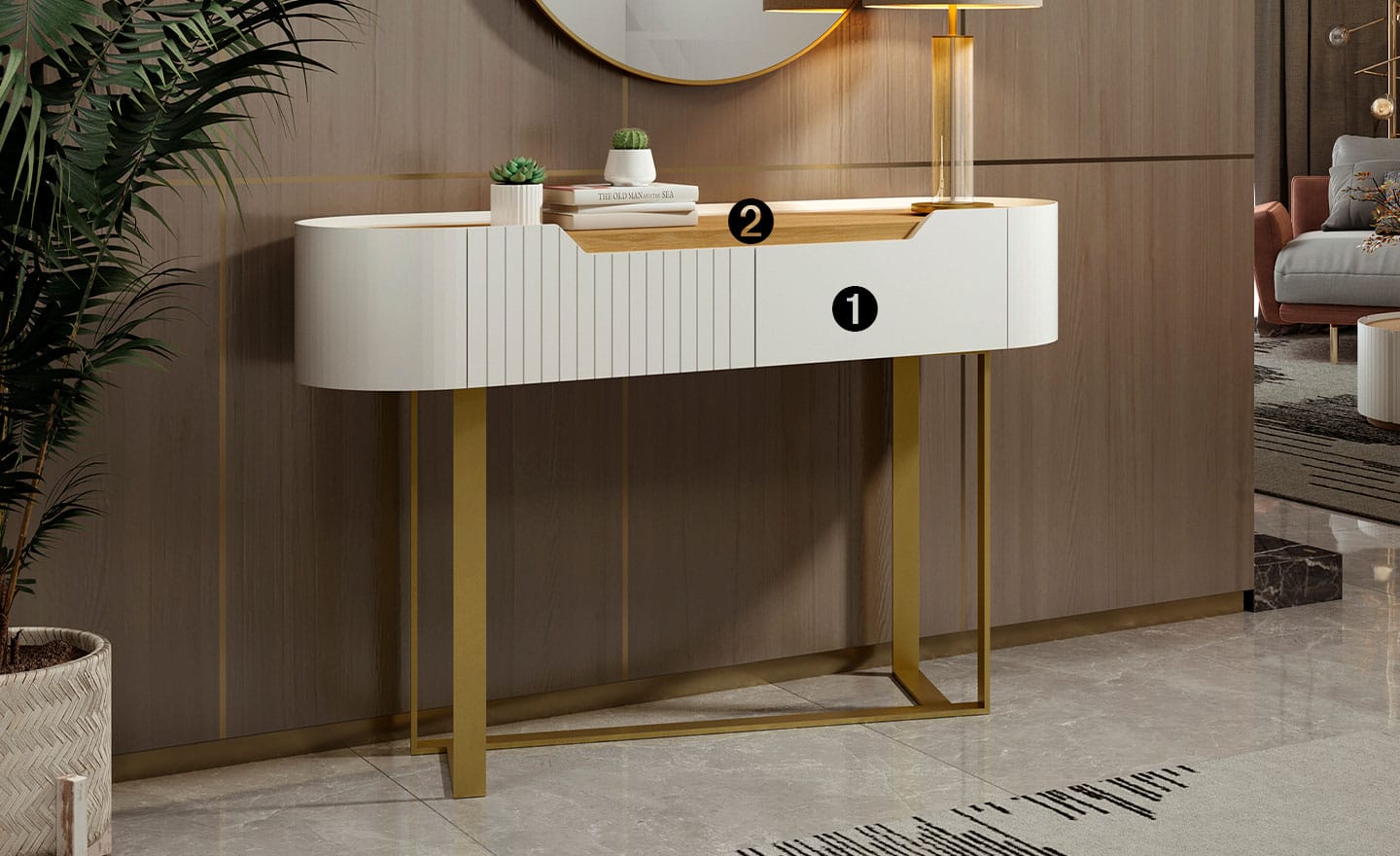 Consola Hall de Entrada Filadelfia – Design Elegante