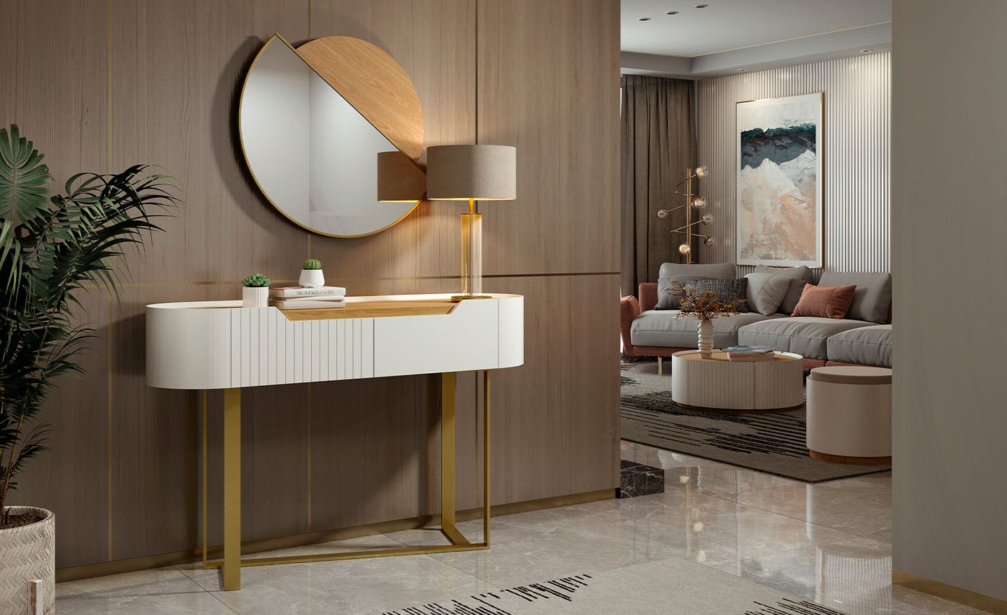 Consola Hall de Entrada Filadelfia – Design Elegante