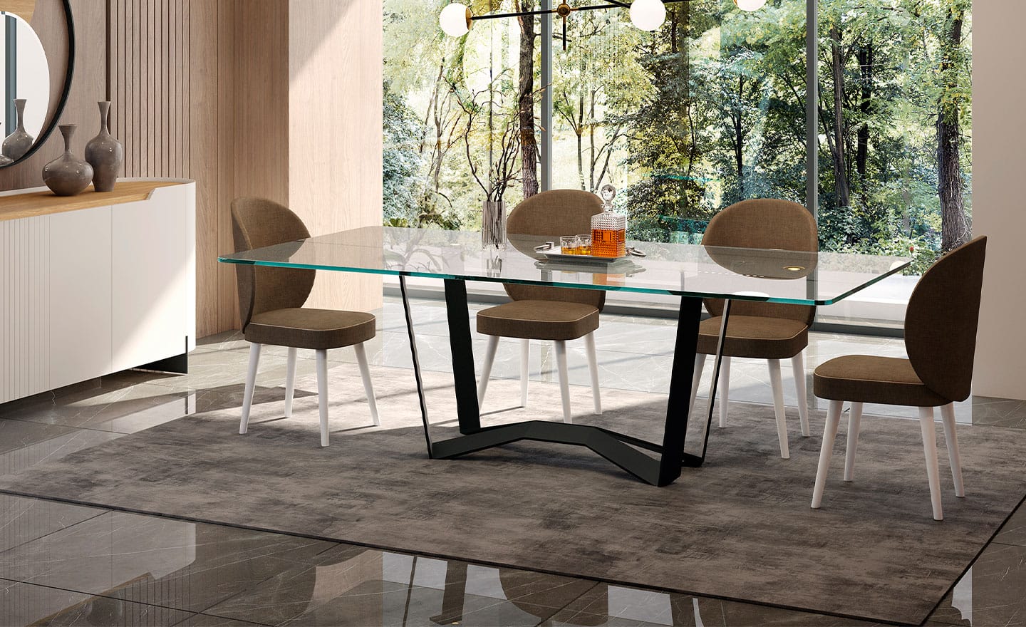 Mesa de Jantar Filadelfia 4 – Design Elegante
