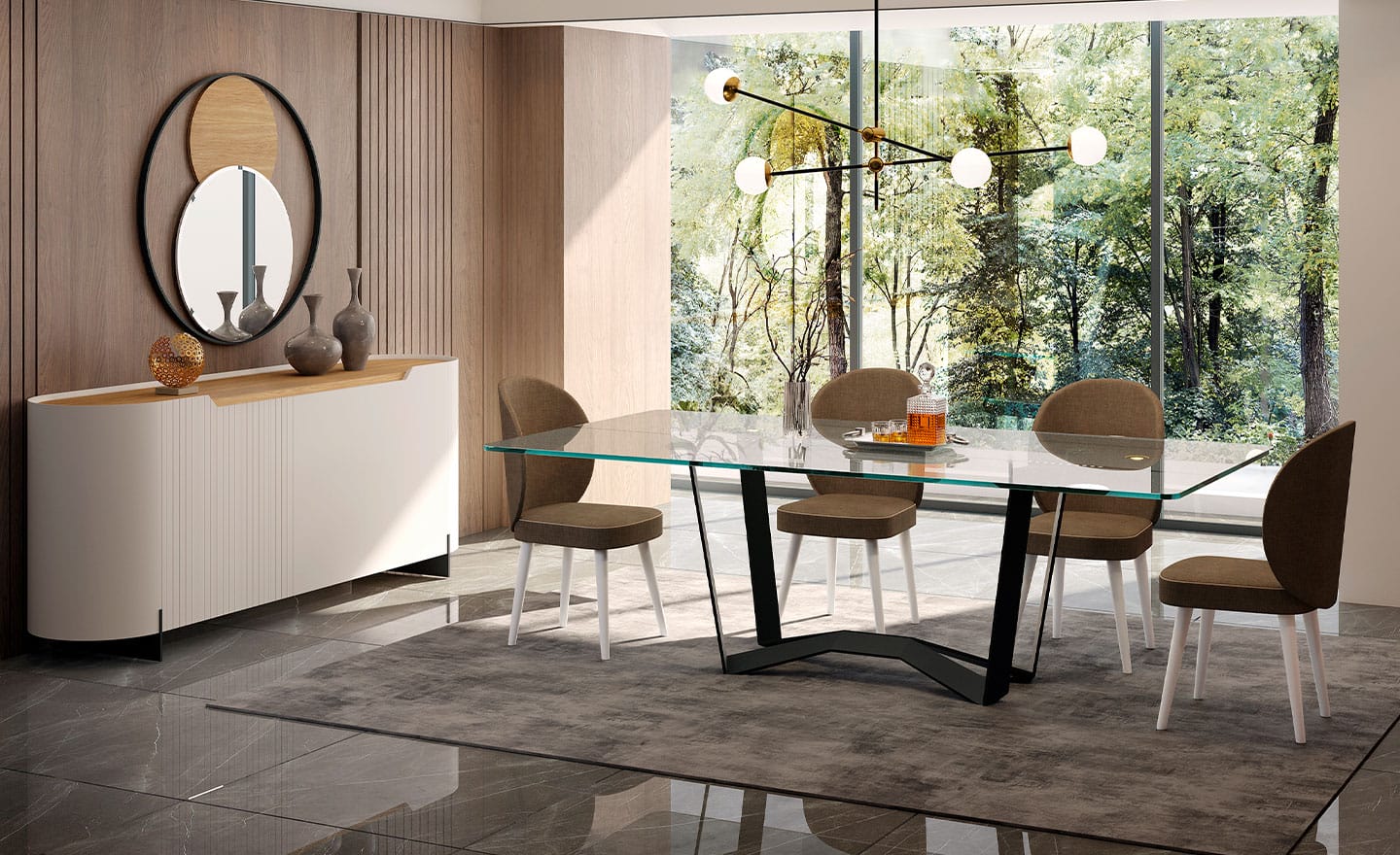 Mesa de Jantar Filadelfia 4 – Design Elegante
