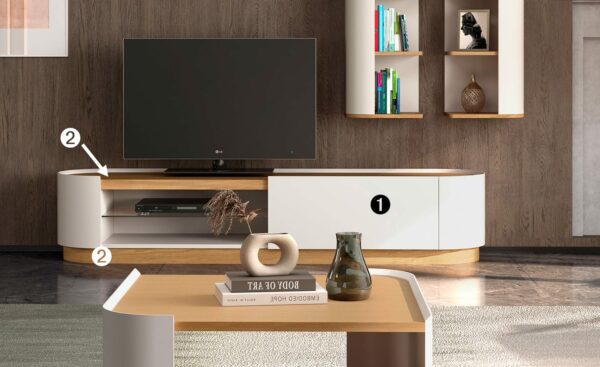 Móvel de TV Filadelfia 2 | Móveis de TV Modernos | Moveistore