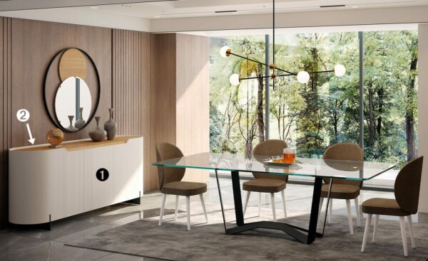 Sala de Jantar Filadelfia 4 | Móveis para Salas de Jantar Modernas | Moveistore