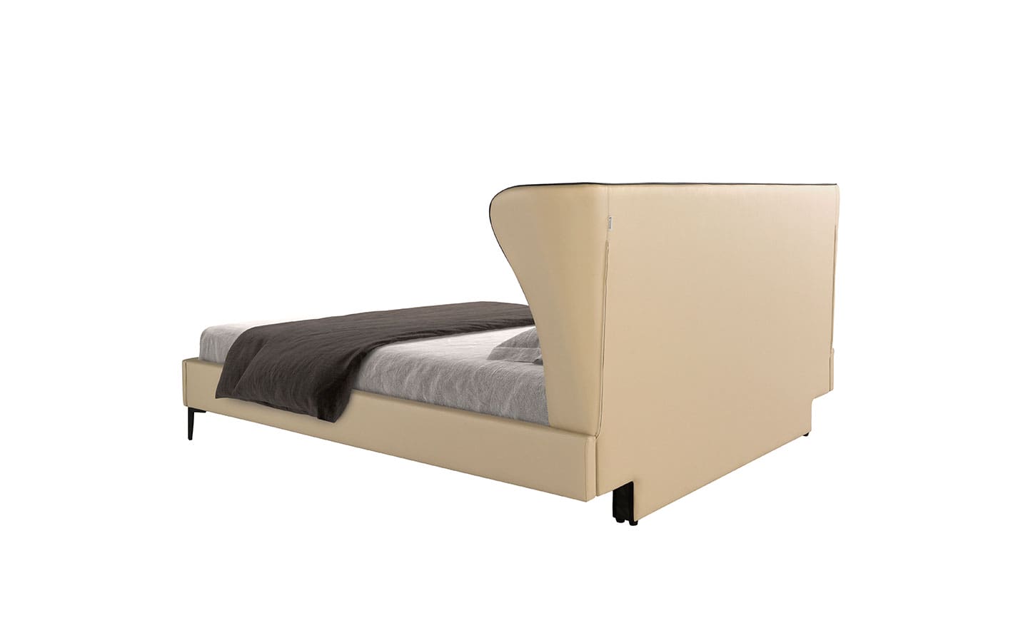 Cama de Casal Estofada Moore 180x200cm 7157